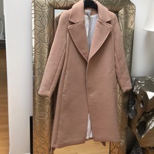H&M NEW Wool Camel/Beige Long Coat